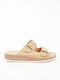 Leather Women's Anatomic Beige Sandals