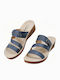 Women's Flat Sandals Navy Blue