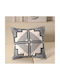 FRIPIA Decorative Pillow Case Blue White 45x45cm