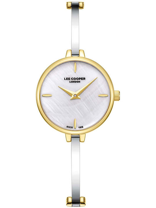 Lee Cooper Tone Womens Watch Battery with Silver Metal Bracelet