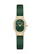 Cerruti Crystals Ceas Dama Baterie Cu Curea Textilă Verde