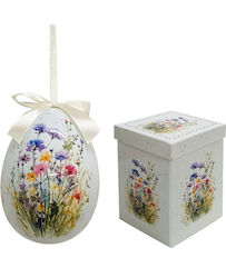 Jk Home Décor Αυγό Κουνελάκια Κουτί 15cm
