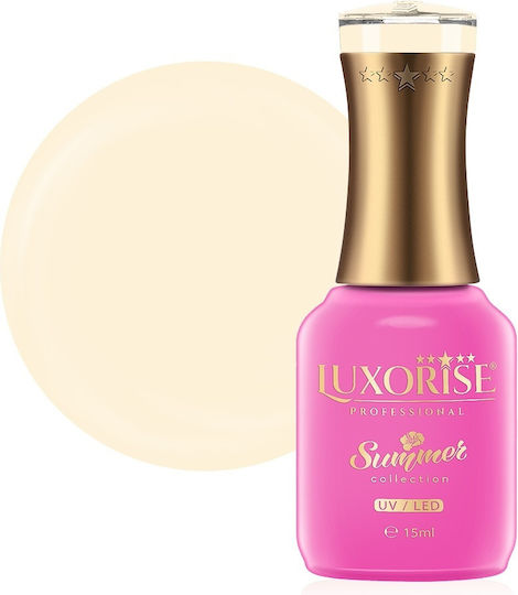 Luxorise Semi-permanent Nail Polish Summer Collection Beach Day 15ml