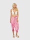 Women's Pareo Verde 180x90cm 08-0000175-pink Pink