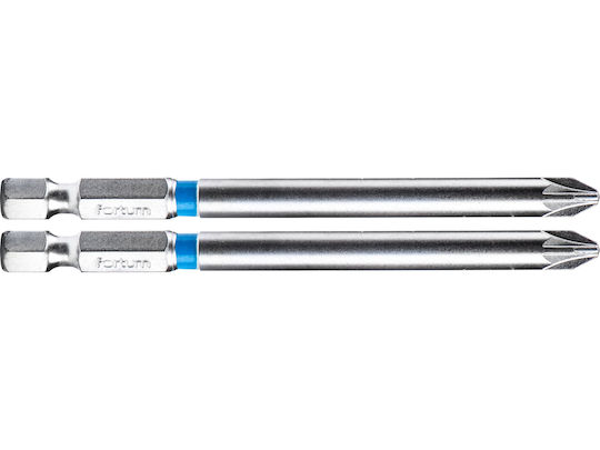 Biți Pentru Șurubelniță Phillips 2 Bucăți S2 4741322 Pz 2x90mm S2