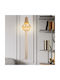Alista Home Modern Wall Lamp with E14 Socket Gold 34x150cm