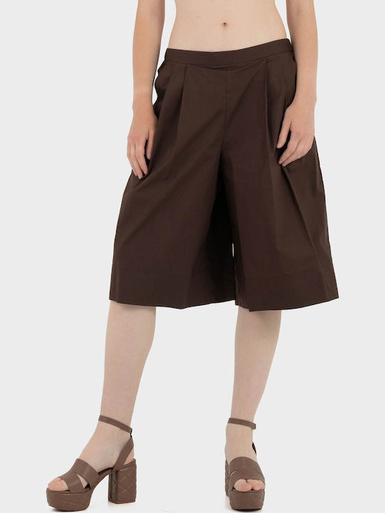 Mei Mei J Women's Brown Bermudas Mei Mei J Women's Brown Bermudas
