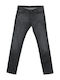 Herren Jeanshosen Elastisches Slim Fit GRAU