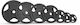 Amaya Olympic Type Rubber Strength Training Plate 1 x 1.25kg Φ50mm