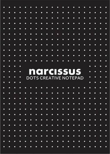 Narcissus Brand Set of 6 A4 Bullet Notepads 60 Sheets with Dots (Miscellaneous Designs)