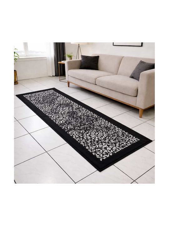 Lucktora Χαλί 50x120cm Μαύρο