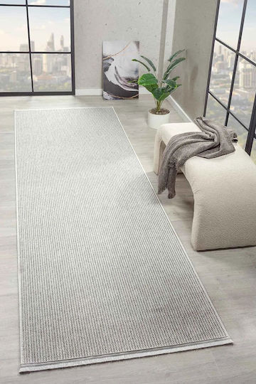 Conceptum Hypnose Rectangular Gray Rug 120x300cm