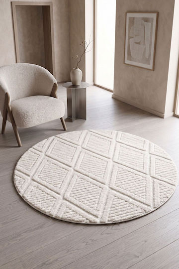 Conceptum Hypnose Covor Rotund Crem Φ80cm
