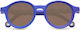 Olivio & Co Oval Kids Sunglasses with Polarized Purple Lenses