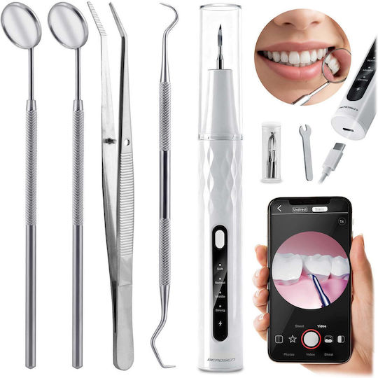 Ultrasonic Scaler Tooth Camera 4 Modes Tartar Removal Led Berdsen Bd-250