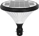 GloboStar Ηλιακό Φωτιστικό Δρόμου 40W 1600lm Θερμό Λευκό 2700K με Φωτοκύτταρο IP65 54x54εκ.