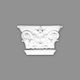 Decorative Base-Finish Column Styrofoam 23x15x15.4cm Hkp 15d