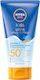 Nivea Sun Kids Ultra SPF50 Αδιάβροχο Παιδικό Αντηλιακό Γαλάκτωμα για Πρόσωπο & Σώμα 150ml