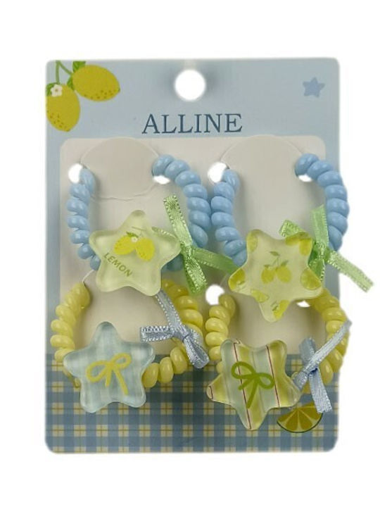 Alline Kid's Elastice De Păr Pentru Copii Stelute