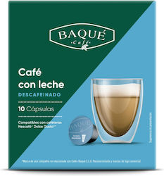 Cafe Baque Espresso Caffe Decafeinizat 10 Capsule Cafe Baque Espresso Caffe Decafeinizat 10 Capsule