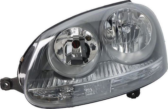 Преден Фар Сив Огледален Hella Подходящ За Vw Джета 2005-2010 1k2 1k6941029c Ляво 1 Брой