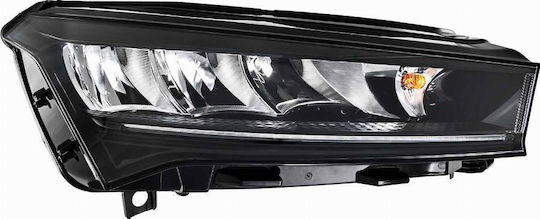 Фар Преден LED/WY21W Денен Светлинен LED Hella Подходящ За Skoda Enyaq 2020 5AC/5AZ 5LB941016 Дясно 1 Брой