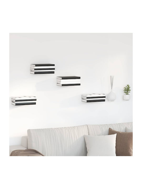 White Wall Shelves (24 Pieces) 10.8x6x6.6cm