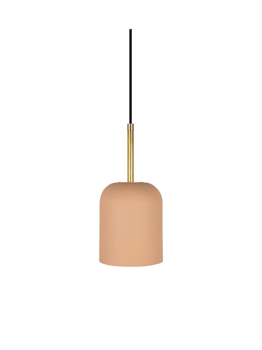 Cup S Κρεμαστό Φωτιστικό Nude Brown με Ντουί E27