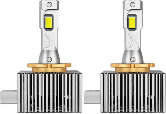Led Car Lamps D3S Canbus 80W 6000K 12500lm 2 Pieces