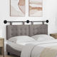 vidaXL Stoff-Kopfstütze für Betten Beige 150x55cm