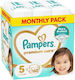 Pampers Tape Diapers Premium Care No 5 for 11-18kg 160 Pieces