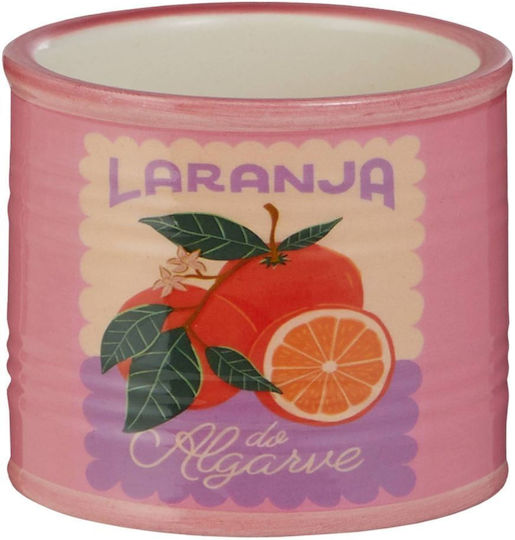 Butlers Tin Pflanzentöpfe Keramik Orange