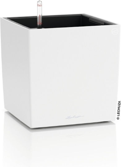 Lechuza Cube Αυτοποτιζόμενη Γλάστρα Λευκή 30x30x30εκ.