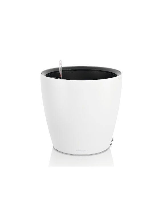 Lechuza Classico Ls Self-Watering Flower Pot White 49x49x46cm