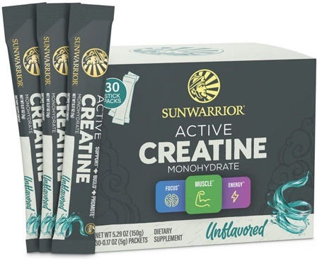 Sunwarrior Active Creatine Monohydrate Creatine Unflavored 150g