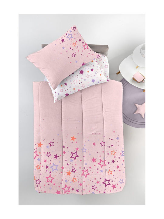 Guy Laroche Κουβερλί Μονό Pink Suede 160x230cm