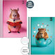 Bee-bee Set 10 Notebooks A5 16 Blätter Verschiedene Designs