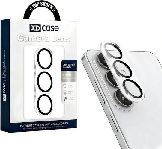 Samsung Galaxy S26+ 5G Xdcase Gehärtetes Glas Kameralinse Schutz Silkscreen Schwarzer Kreis