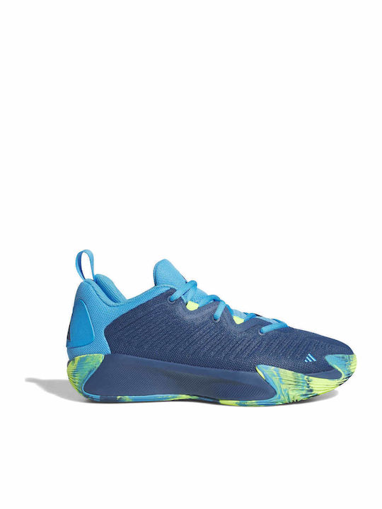 adidas Initiation Μπασκετικά Παπούτσια Μπλε