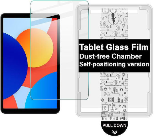 Redmi Pad Se 8.7 Inch Imak Dust-free Chamber Locator Tablet Tempered Glass Film
