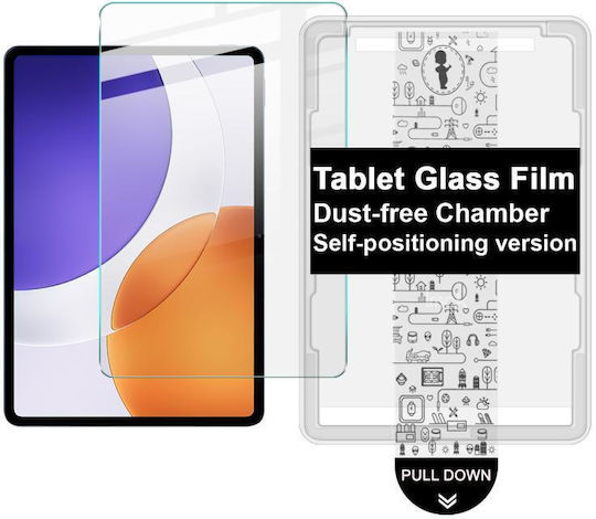 Xiaomi Pad 7s Pro 12.5 Imak Dust-free Chamber Locator Tablet Tempered Glass Film