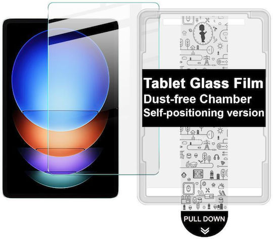 Xiaomi Pad 6s Pro 12.4 Imak Dust-free Chamber Locator Tablet Tempered Glass Film