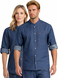 Axon Kochjacken Blau Maveric