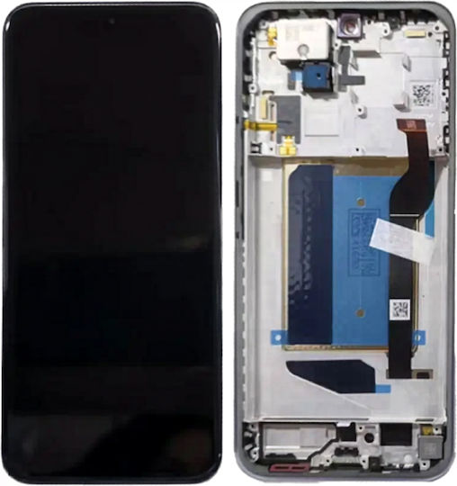 Xiaomi Ersatzbildschirm mit Touch-Mechanismus und Rahmen für Xiaomi Redmi Note 15 Pro+ 5G Schwarz