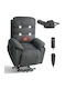 Πολυθρόνα Relax Massage Dark Gray 89x98x104cm