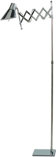 Metal Floor Lamp Industrial 165cm Z13047