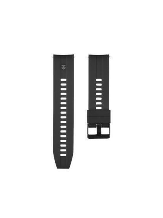 Curea Silicon Quick Release 24mm Negru Tactical