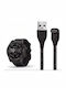 Charger Cable 1m Garmin Fenix 7 7s 7x 6 6s 6x 5 5x 5s Vivoactive 3 Forerunner 945 935 245 Instinct 2 Black