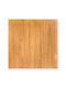 Woodwell Square Table Surface Solid Wood Natural 70x70cm E2207,3 2 Pieces