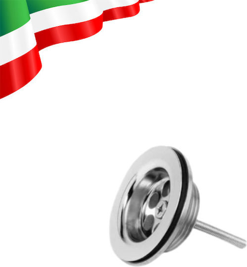 Σετ Βαλβίδα Νιπτήρος 1 1/4" Αλουμινίου Bonomini